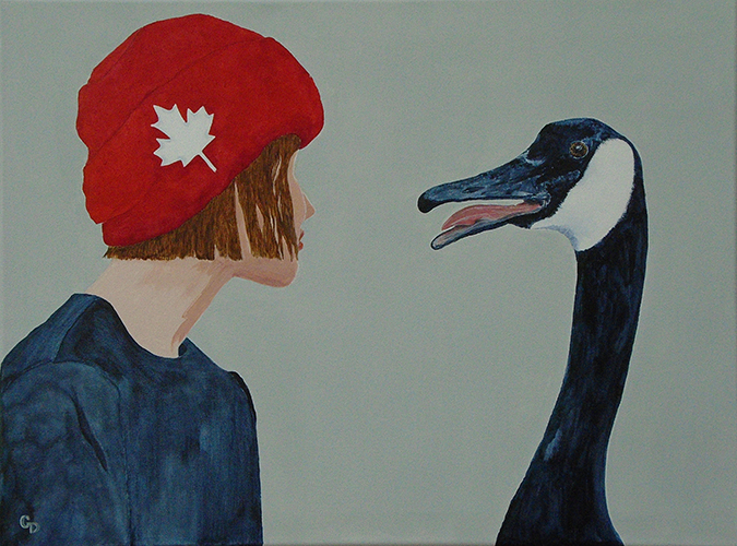 "She Toque A Gander", by Georgia Donovan